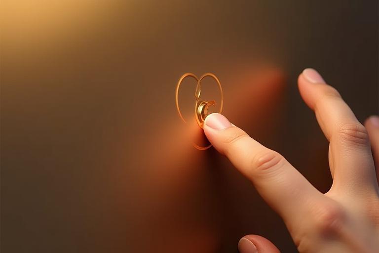 Close-up of the BIOS Living Circadian Lamp's control panel, showing intuitive design.